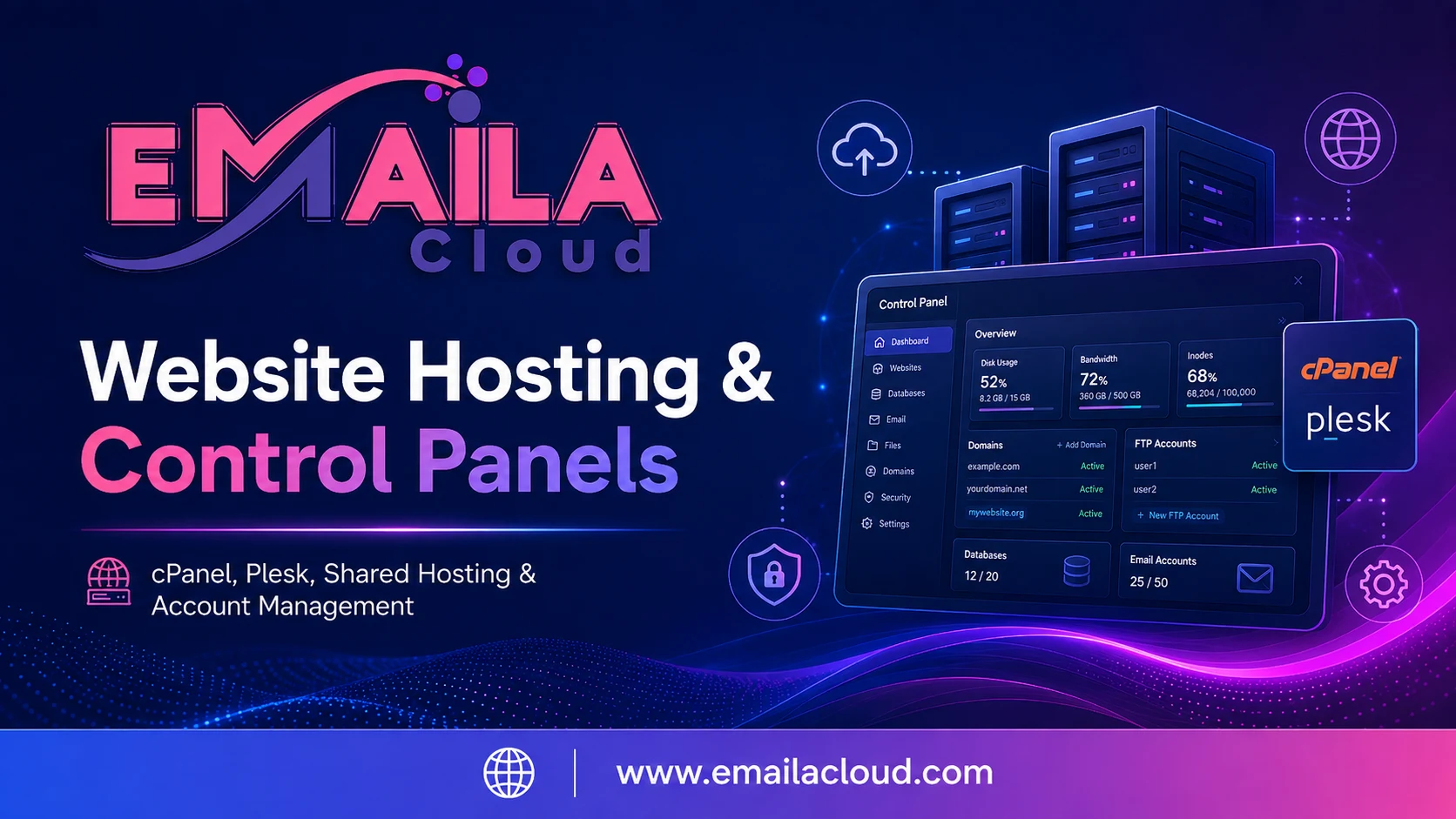 cPanel guide from Emaila Cloud